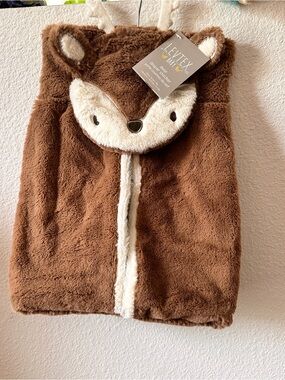 Levtex Baby Deer Diaper Storage Hanging Diaper Stacker Nursery Closet Hanger new